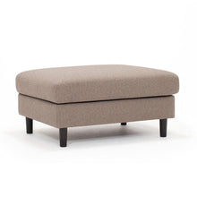 Load image into Gallery viewer, Oskar Slipcover Storage Ottoman - Fabric (4470233530403)
