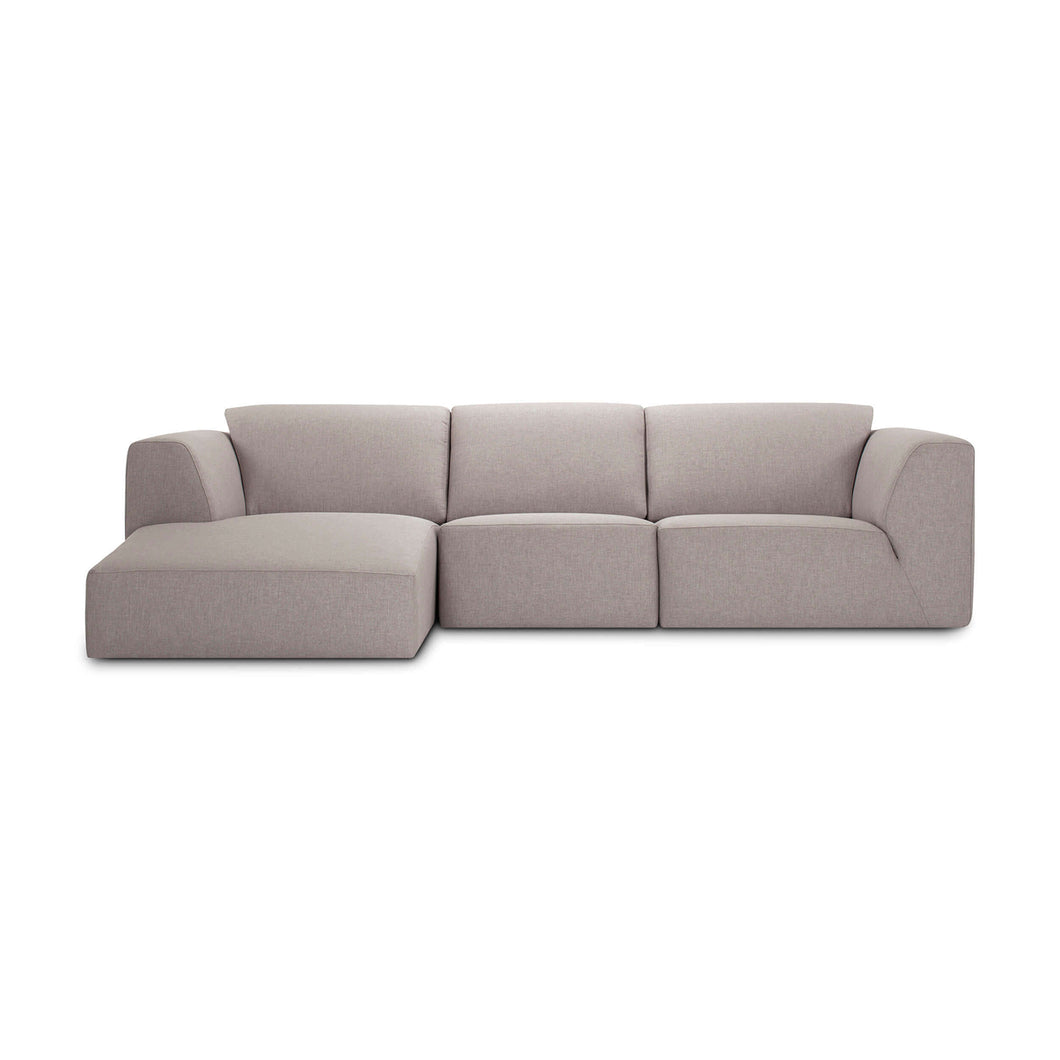 Morten Sectional Sofa with Chaise - Fabric - Hausful - Modern Furniture, Lighting, Rugs and Accessories (4470216785955)