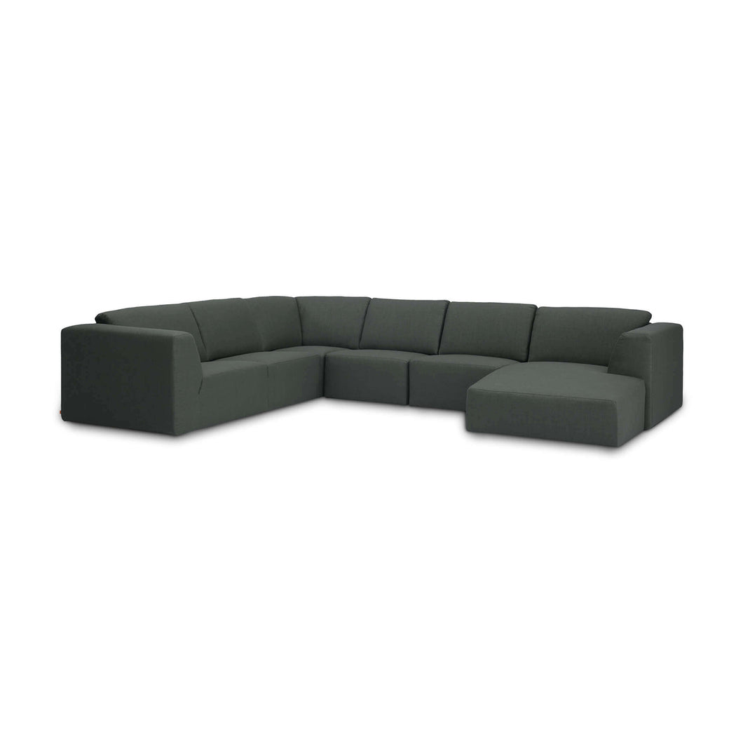 Morten Sectional Sofa with Chaise - Hausful - Modern Furniture, Lighting, Rugs and Accessories (4470216917027)