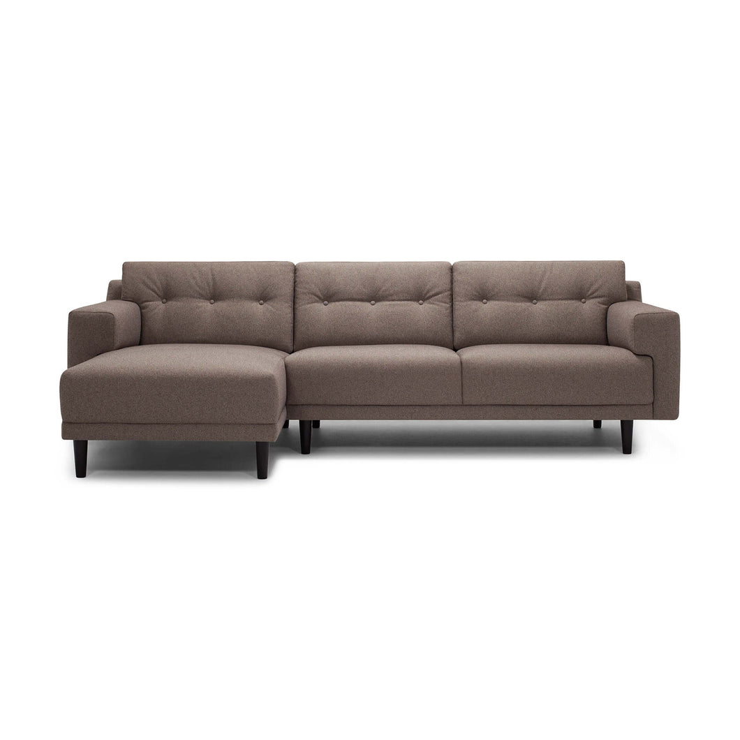 Remi 2-Piece Sectional Sofa with Chaise - Fabric - Hausful - Modern Furniture, Lighting, Rugs and Accessories (4470217015331)
