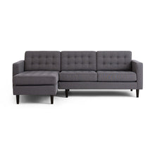 Load image into Gallery viewer, Reverie 2-Piece Sectional Sofa with Grand Chaise - Fabric - Hausful - Modern Furniture, Lighting, Rugs and Accessories (4470236381219)