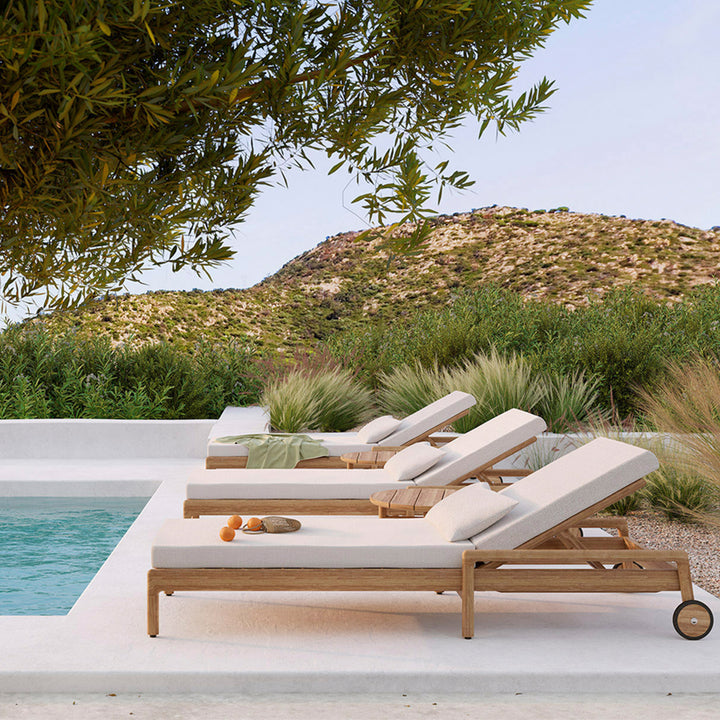 Teak Jack Outdoor Lounge Chair - Hausful