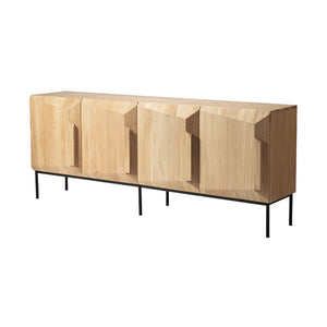 Oak Stairs Sideboard - 79" - Hausful - Modern Furniture, Lighting, Rugs and Accessories (4470245130275)