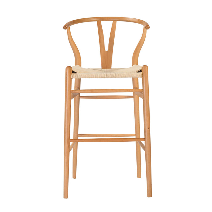 Wishbone Bar Stool - Hausful - Modern Furniture, Lighting, Rugs and Accessories (4517626380323)