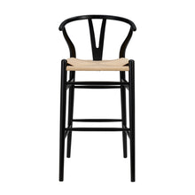 Load image into Gallery viewer, Wishbone Bar Stool - Black - Hausful - Modern Furniture, Lighting, Rugs and Accessories (4517630869539)
