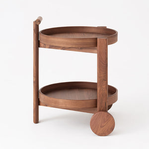 The Bar Cart - Walnut - Hausful - Modern Furniture, Lighting, Rugs and Accessories (4470248308771)