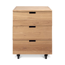 Load image into Gallery viewer, Oak Billy Drawer Unit - Hausful - Modern Furniture, Lighting, Rugs and Accessories