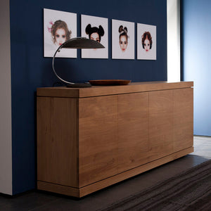 Oak Burger Sideboard - 79" - Hausful - Modern Furniture, Lighting, Rugs and Accessories (4470237724707)