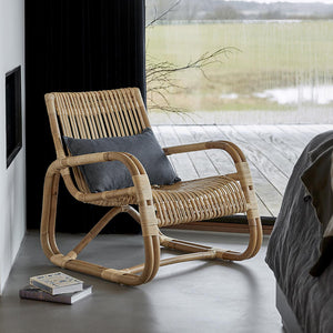 Curve Indoor Lounge Chair - Hausful
