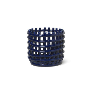 Ceramic Basket - Hausful - Modern Furniture, Lighting, Rugs and Accessories