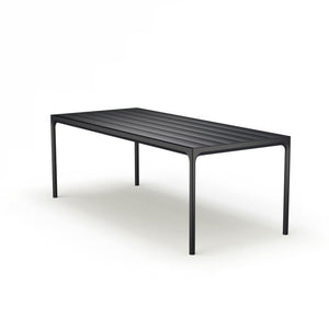 Four Dining Table - Black Legs - Hausful