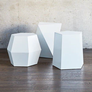 Facet-8 End Table - Hausful