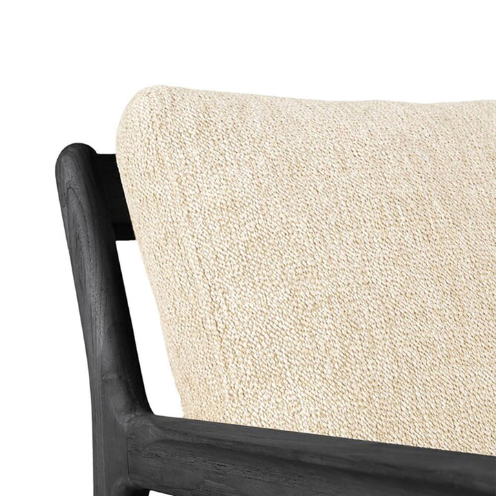 Black Teak Jack Outdoor Sofa - 2 seater - Hausful