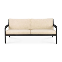 Load image into Gallery viewer, Black Teak Jack Outdoor Sofa - 2 seater - Hausful