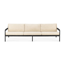 Load image into Gallery viewer, Black Teak Jack Outdoor Sofa - 3 seater - Hausful