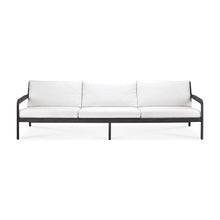 Load image into Gallery viewer, Black Teak Jack Outdoor Sofa - 3 seater - Hausful