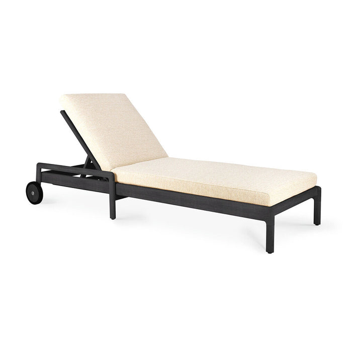 Black Teak Jack Outdoor Lounge Chair - Hausful