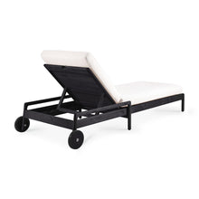 Load image into Gallery viewer, Black Teak Jack Outdoor Lounge Chair - Hausful