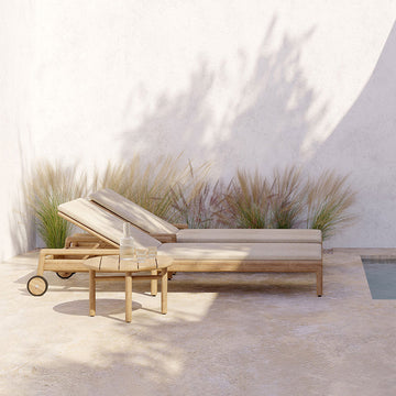 Teak Jack Outdoor Lounge Chair - Hausful