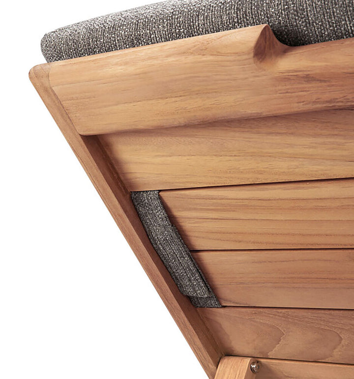Teak Jack Outdoor Lounge Chair - Hausful