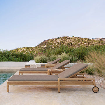 Teak Jack Outdoor Lounge Chair - Hausful