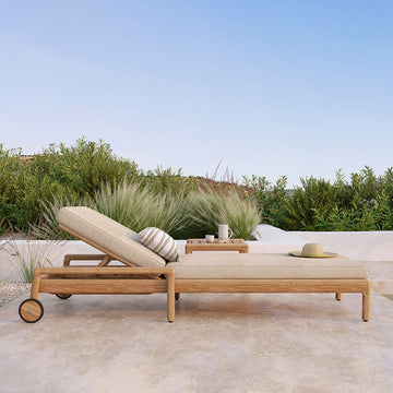 Teak Jack Outdoor Lounge Chair - Hausful