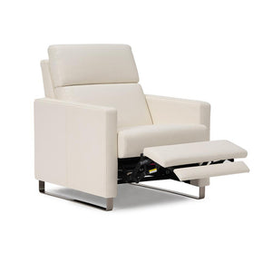 Lawrence Motorized Recliner - Leather - Hausful