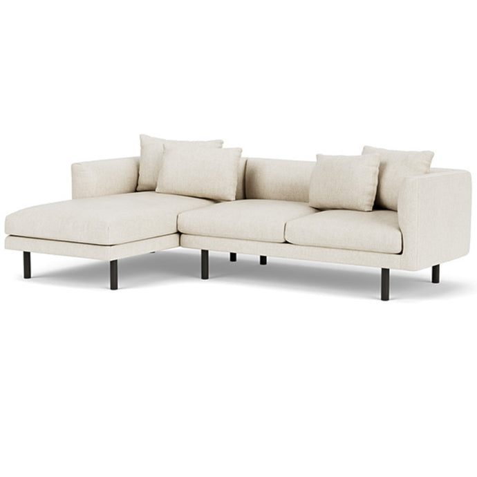 Replay 2-Piece Sectional Sofa with Chaise - Fabric - Hausful