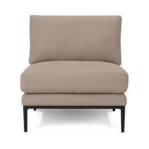 Oma Armless Chair – Fabric - Hausful