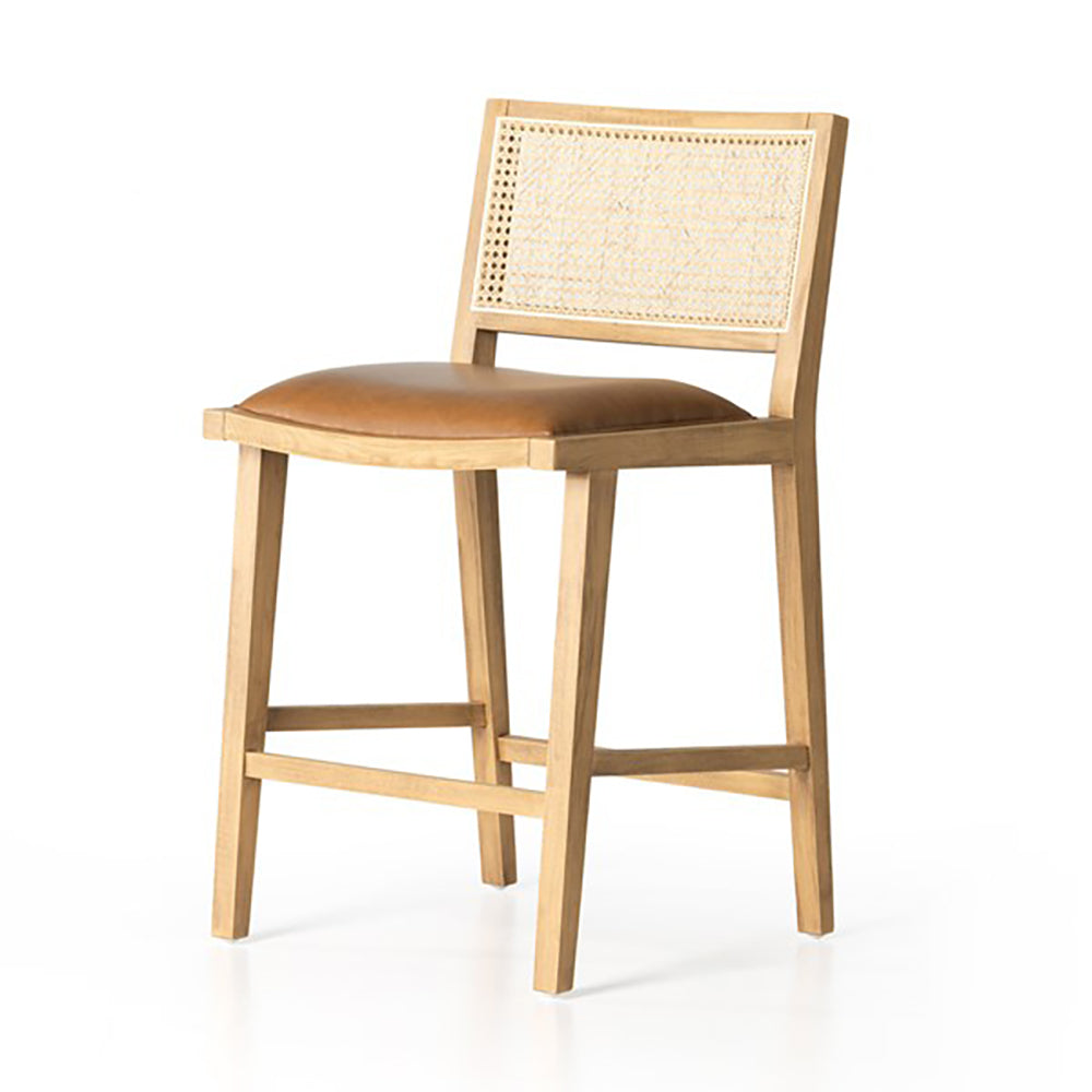 Caned discount counter stool