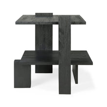 Load image into Gallery viewer, Teak Abstract Side Table - Hausful