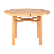 Load image into Gallery viewer, Teak Quatro Outdoor Side Table - Hausful