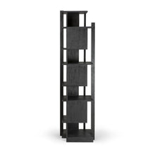 Load image into Gallery viewer, Teak Abstract Black Column - Hausful - Modern Furniture, Lighting, Rugs and Accessories
