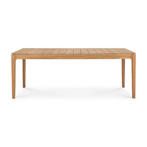 Teak Bok Outdoor Dining Table - Hausful - Modern Furniture, Lighting, Rugs and Accessories