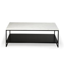 Load image into Gallery viewer, White Marble Stone Coffee Table - Hausful - Modern Furniture, Lighting, Rugs and Accessories (4470238642211)