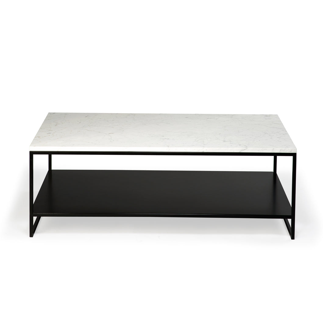 White Marble Stone Coffee Table - Hausful - Modern Furniture, Lighting, Rugs and Accessories (4470238642211)