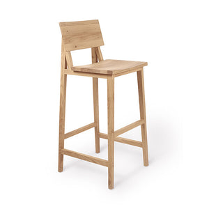 Oak N4 Bar Stool - Hausful - Modern Furniture, Lighting, Rugs and Accessories (4470229762083)