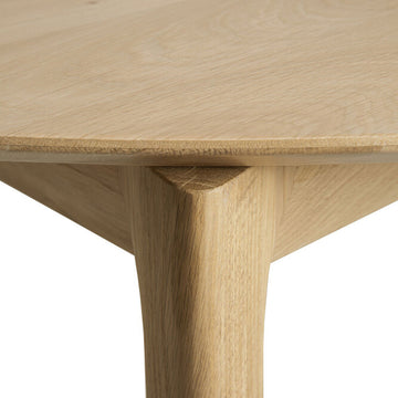 Oak Bok Round Extendable Dining Table - Hausful - Modern Furniture, Lighting, Rugs and Accessories