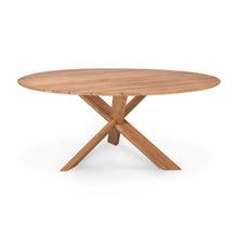 Load image into Gallery viewer, Teak Circle Outdoor Dining Table - Hausful - Modern Furniture, Lighting, Rugs and Accessories