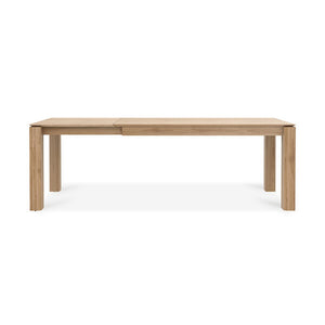Teak Slice Extendable Dining Table - 55" to 87" - Hausful - Modern Furniture, Lighting, Rugs and Accessories (4470229073955)