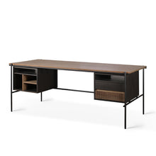 Load image into Gallery viewer, Teak Oscar Desk with Drawers - Hausful - Modern Furniture, Lighting, Rugs and Accessories (4571305410595)