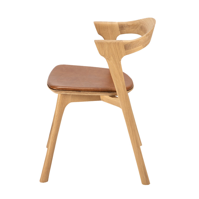 Oak Bok Dining Chair - Upholstered - Hausful - Modern Furniture, Lighting, Rugs and Accessories (4470229565475)