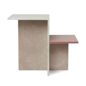 Distinct Side Table - Acrylic Stone - Hausful - Modern Furniture, Lighting, Rugs and Accessories