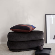 Load image into Gallery viewer, Pouf Round Faded Velvet - Large - Hausful - Modern Furniture, Lighting, Rugs and Accessories