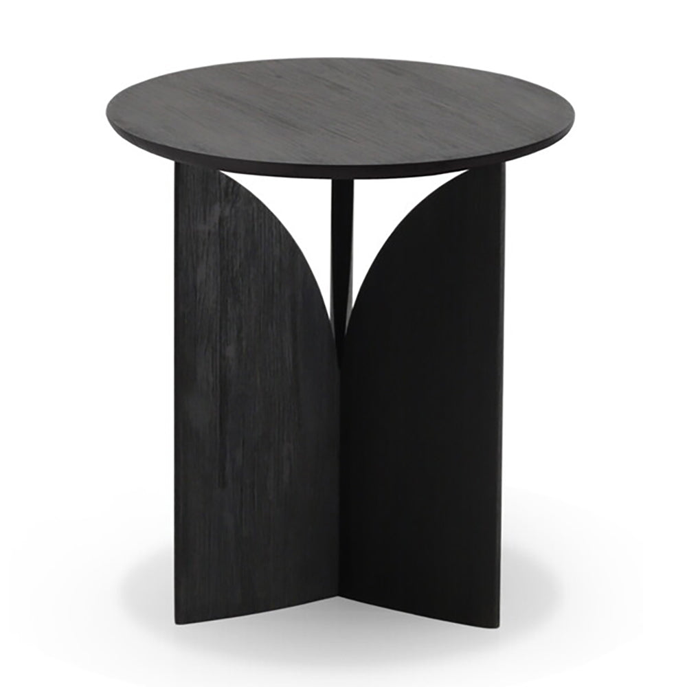 Teak Fin Side Table - Hausful - Modern Furniture, Lighting, Rugs and Accessories