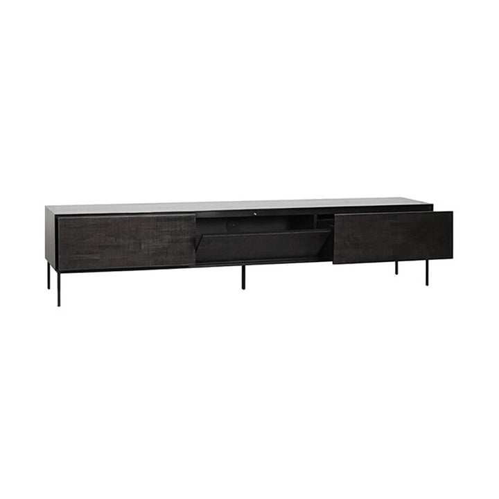 Teak Grooves TV Cupboard - Hausful - Modern Furniture, Lighting, Rugs and Accessories