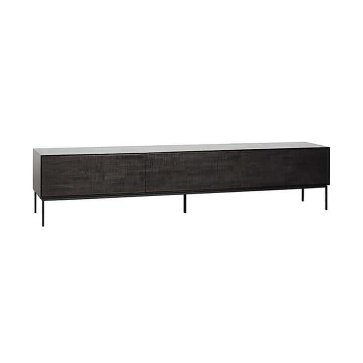 Teak Grooves TV Cupboard - Hausful - Modern Furniture, Lighting, Rugs and Accessories