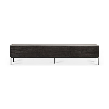 Teak Grooves TV Cupboard - Hausful - Modern Furniture, Lighting, Rugs and Accessories