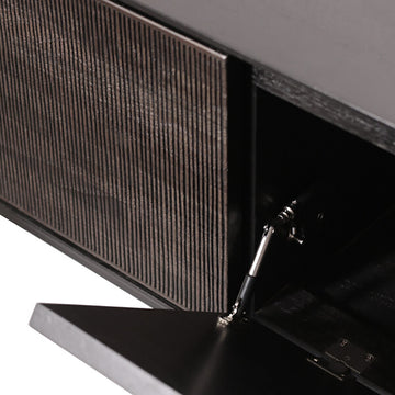 Teak Grooves TV Cupboard - Hausful - Modern Furniture, Lighting, Rugs and Accessories