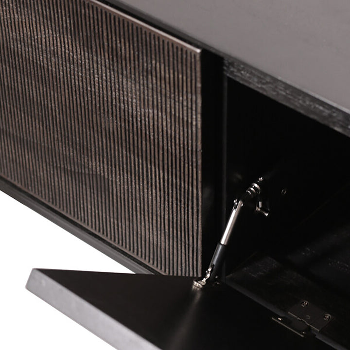 Teak Grooves TV Cupboard - Hausful - Modern Furniture, Lighting, Rugs and Accessories